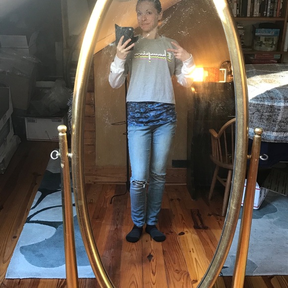 Champion Gray Long Sleeve T-Shirt, EUC, XL - Picture 14 of 14